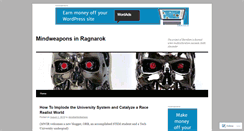 Desktop Screenshot of mindweaponsinragnarok.com
